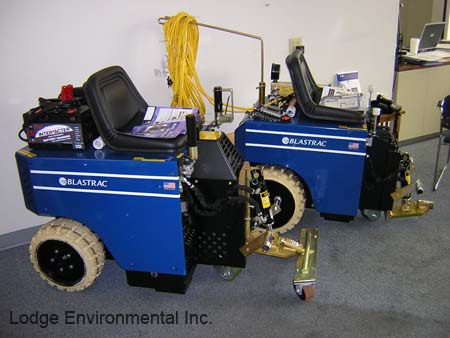 Blastrac Floor Scraper Machine