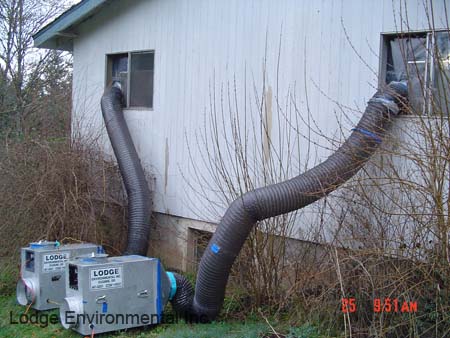 HEPA negative pressure machines