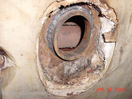 Asbestos boiler jacket